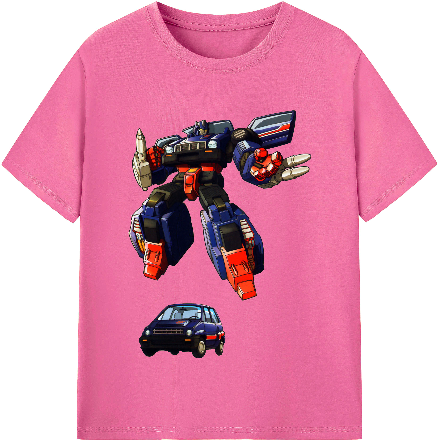 （画像用）  レディースカジュアルプリントTシャツ（綿100％）